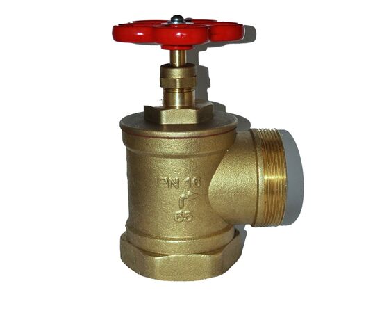 Кран-комплект пожежний ПКК-66 із шафою, кутовим клапаном, стволом, фото 3