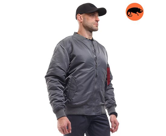 Куртка MA-1 Gen 2 Grey, Колір: сірий, Розмір: 44-46 (S)