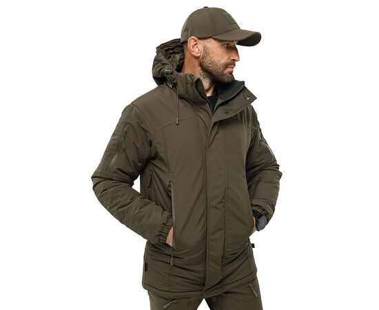 Мужская куртка зимняя тактическая олива Mont Blanc Gen 3 Olive, Цвет: оливковый, Размер: 56-58 (XL)