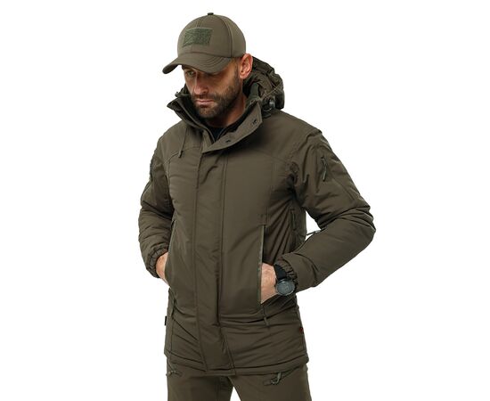 Мужская куртка зимняя тактическая олива Mont Blanc Gen 3 Olive, Цвет: оливковый, Размер: 56-58 (XL), фото 2