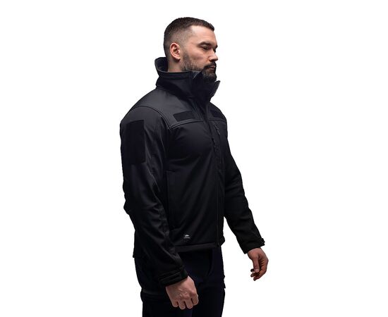 Куртка Soft Shell Stalker Black, Цвет: черный, Размер: 44-46 (S), фото 2