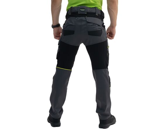 Штани робочі Slim Flex Dark Grey, Размер брюк / рост: 52-54/170-176, фото 3