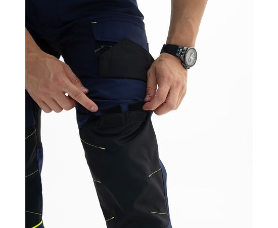 Штани робочі Slim Flex Dark Navy, Размер брюк / рост: 44-46/170-176, фото 4