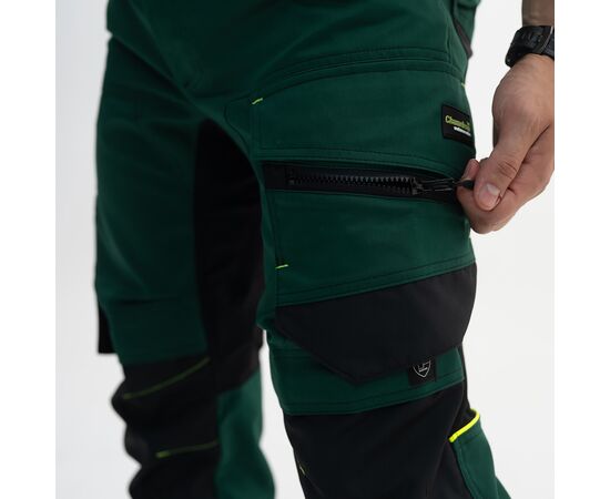 Штани робочі Slim Flex Green, Размер брюк / рост: 48-50/170-176, фото 2
