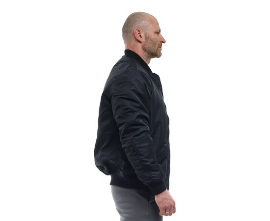 Демисезонная куртка бомбер мужская черная MA-1 Gen 2  Black, Цвет: черный, Размер: 44-46 (S), фото 3