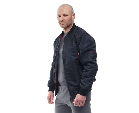 Демисезонная куртка бомбер мужская черная MA-1 Gen 2  Black, Цвет: черный, Размер: 44-46 (S), фото 5