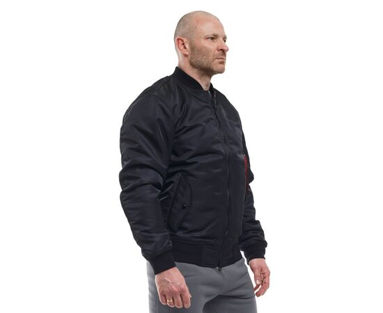 Демисезонная куртка бомбер мужская черная MA-1 Gen 2  Black, Цвет: черный, Размер: 44-46 (S), фото 7