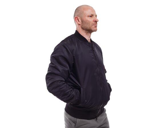 Демисезонная куртка бомбер мужская черная MA-1 Gen 2  Black, Цвет: черный, Размер: 44-46 (S), фото 8