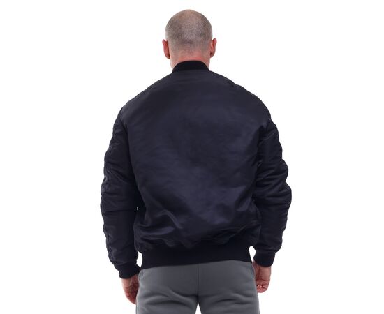 Демисезонная куртка бомбер мужская черная MA-1 Gen 2  Black, Цвет: черный, Размер: 44-46 (S), фото 9