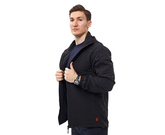 Мужская куртка-ветровка с капюшоном Breeze Gen 2 Black, Цвет: черный, Размер: 44-46 (S), фото 3