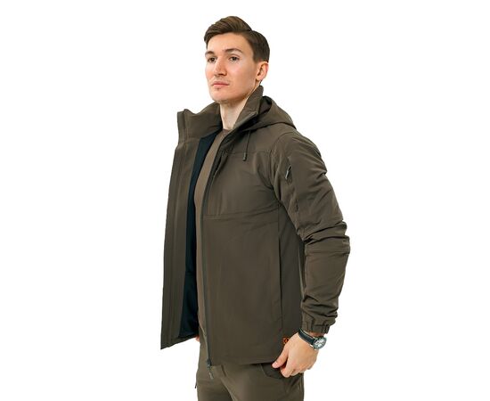 Куртка-ветровка мужская с капюшоном Breeze Gen 2 Olive, Цвет: оливковий, Размер: 44-46 (S), фото 5