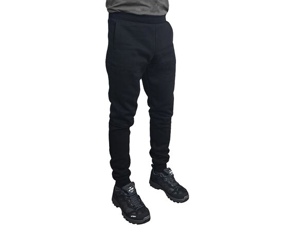 Штани теплі з начосом Warm Black, Колір: чорний, Розмір: 52-54/182, фото 4