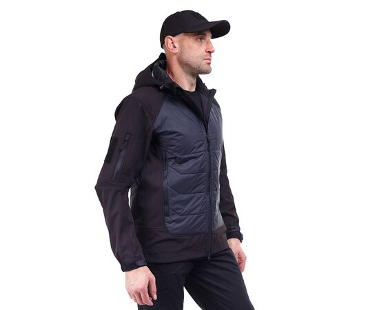 Куртка Soft Shell Gladiator Gen 2 Black, Цвет: черный, Размер: 44-46 (S), фото 3