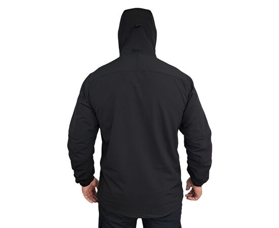 Мужская куртка-ветровка с капюшоном Breeze Gen 2 Black, Цвет: черный, Размер: 44-46 (S), фото 7