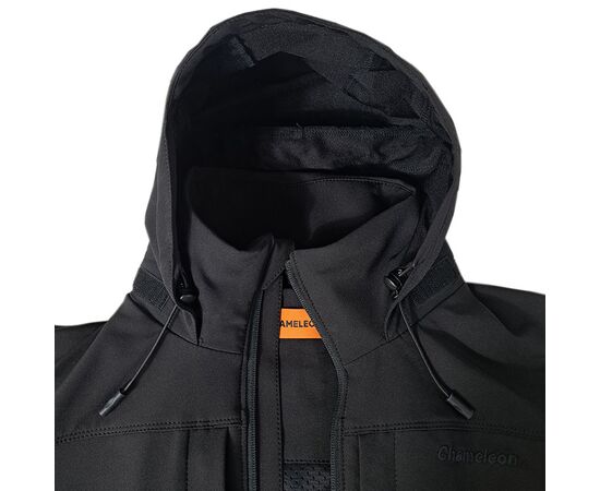 Мужская куртка-ветровка с капюшоном Breeze Gen 2 Black, Цвет: черный, Размер: 44-46 (S), фото 9