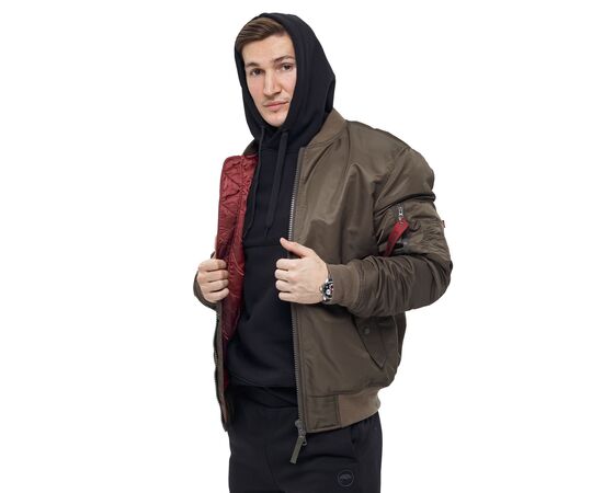 Куртка MA-1 Gen 2 Olive, Цвет: оливковий, Размер: 48-50 (M), фото 3