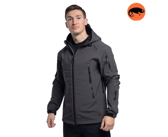 Куртка Soft Shell Spartan Graphit, Цвет: темно-серый, Размер: 44-46 (S)
