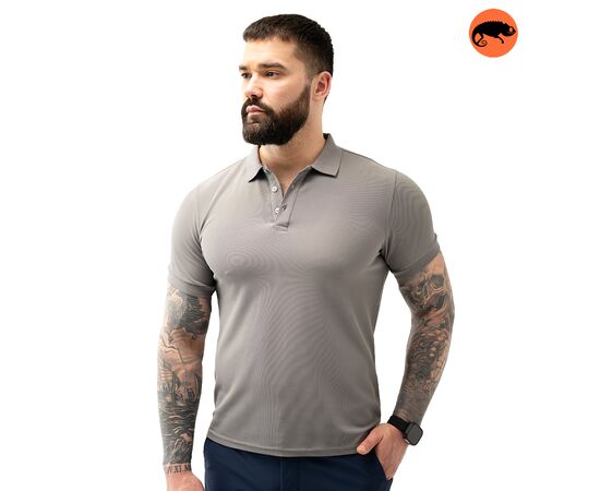 Футболка Polo Shirt Casual dark gray, Цвет: серый, Размер: 62-60 (XXL)