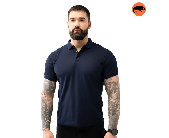 Футболка Polo Shirt Casual dark blue, Цвет: темно-синий, Размер: 56-58 (XL)