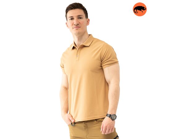 Футболка Polo Shirt Casual khaki, Цвет: хакі, Размер: 62-60 (XXL)