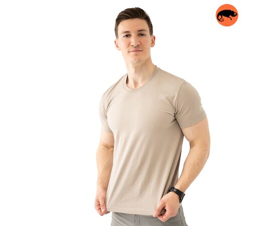 Футболка T-Shirt Casual khaki, Цвет: тан (tan), Размер: 44-46 (S)