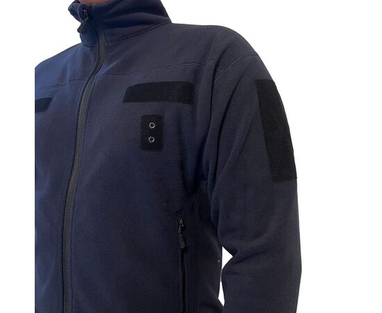 Кофта Power Fleece Navy, Цвет: темно-синий, Размер: 62-60 (XXL), фото 4
