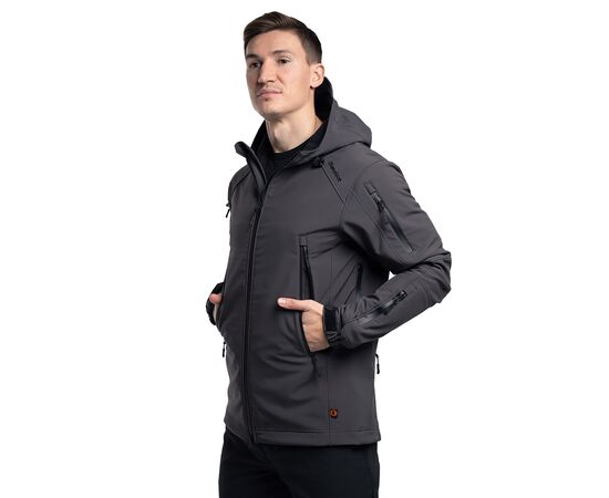 Куртка Soft Shell Spartan Graphit, Цвет: темно-серый, Размер: 44-46 (S), фото 3