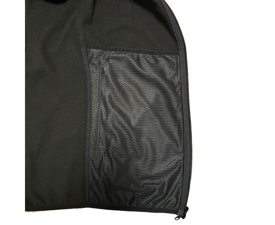 Кофта Power Fleece Black, Цвет: черный, Размер: 62-60 (XXL), фото 8