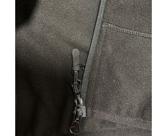 Кофта Power Fleece Black, Цвет: черный, Размер: 62-60 (XXL), фото 9