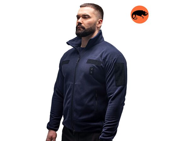 Кофта Power Fleece Navy, Цвет: темно-синий, Размер: 62-60 (XXL), фото 2