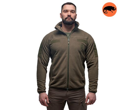 Кофта Power Fleece Olive, Цвет: оливковий, Размер: 44-46 (S)