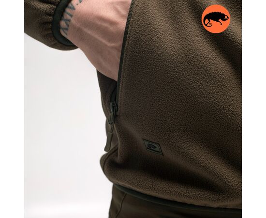 Демисезонная мужская флисовая кофта Stratus Olive, Цвет: оливковий, Размер: 44-46 (S), фото 4