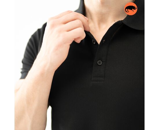 Футболка Polo Shirt Casual black, Цвет: черный, Размер: 62-60 (XXL), фото 2