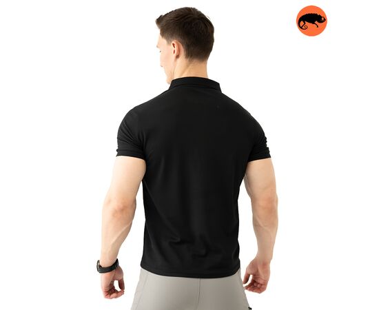 Футболка Polo Shirt Casual black, Цвет: черный, Размер: 62-60 (XXL), фото 4