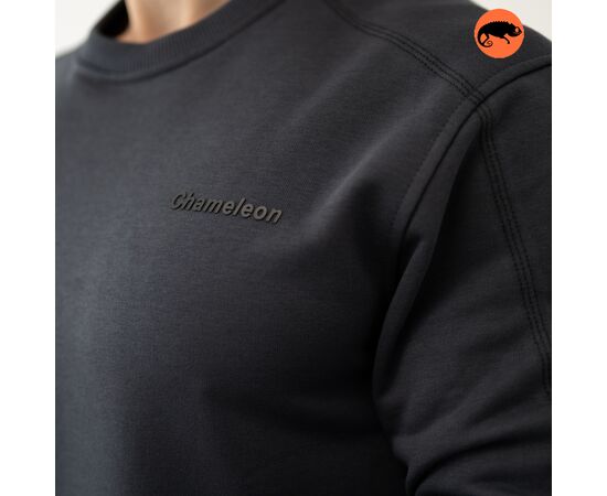 Світшот Warm light  Graphite, Колір: темно-сірий, Розмір: 56-58 (XL), фото 3