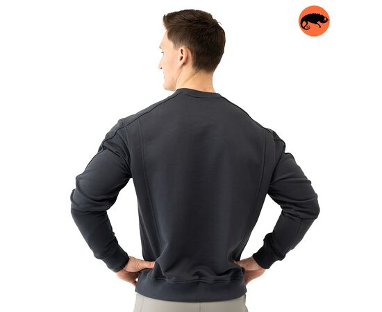 Світшот Warm light  Graphite, Колір: темно-сірий, Розмір: 56-58 (XL), фото 4