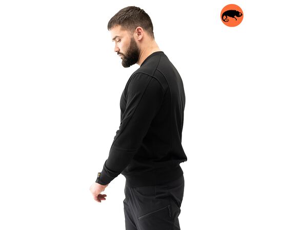 Світшот Warm light  Black, Цвет: черный, Размер: 56-58 (XL), фото 2