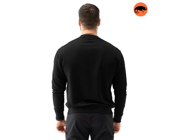 Світшот Warm light  Black, Цвет: черный, Размер: 56-58 (XL), фото 3