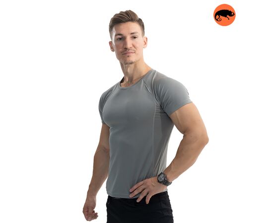 Футболка Drive Fit GREY, Цвет: темно-серый, Размер: 44-46 (S), фото 2