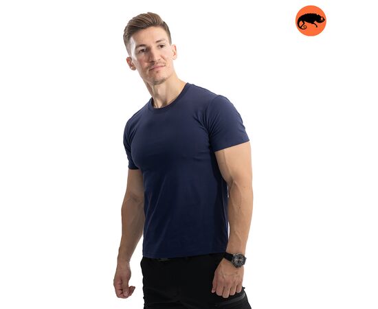 Футболка T-Shirt Casual dark blue, Цвет: темно-синий, Размер: 48-50 (M), фото 2