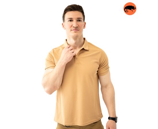 Футболка Polo Shirt Casual khaki, Цвет: хакі, Размер: 62-60 (XXL), фото 2