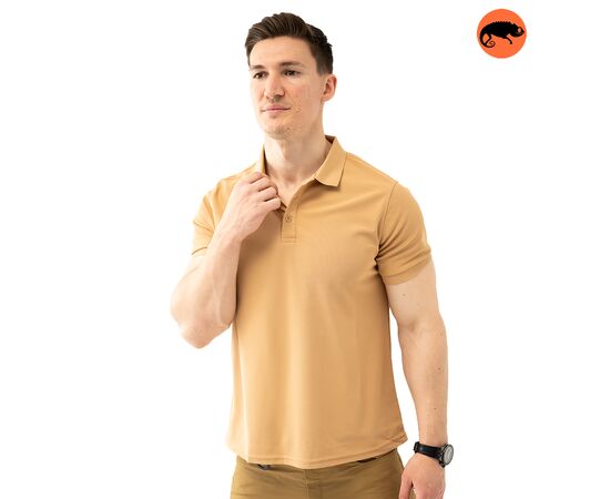 Футболка Polo Shirt Casual khaki, Цвет: хакі, Размер: 62-60 (XXL), фото 3
