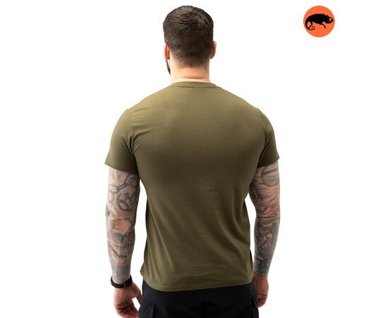 Футболка T-Shirt Casual olive, Цвет: оливковий, Размер: 44-46 (S), фото 3