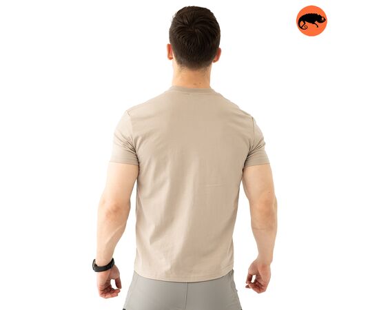 Футболка T-Shirt Casual khaki, Цвет: тан (tan), Размер: 44-46 (S), фото 4