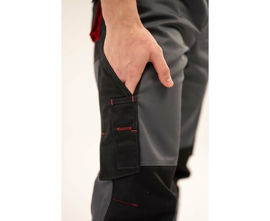 Напівкомбінезон робочий Premium new 2 Grey, Розмір: 44-46 / 170-176, фото 7