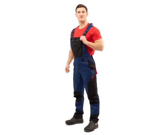 Напівкомбінезон робочий Premium new 2 Navy, Розмір: 48-50 / 170-176, фото 2